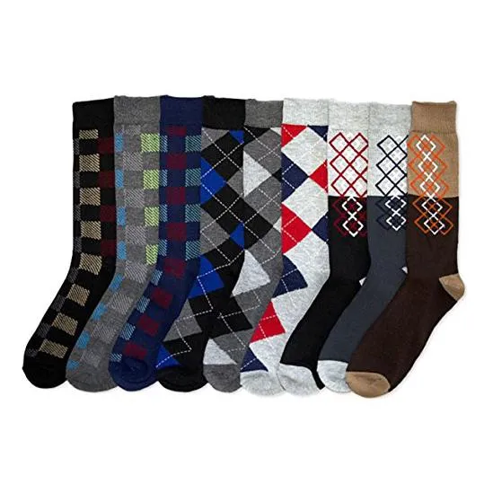 12-Pack: Men's Crew Dress Socks