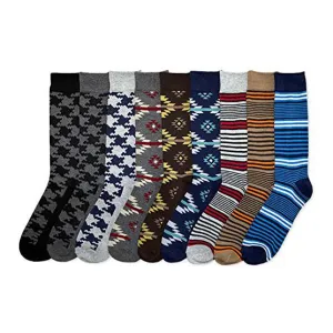 12-Pack: Men's Crew Dress Socks