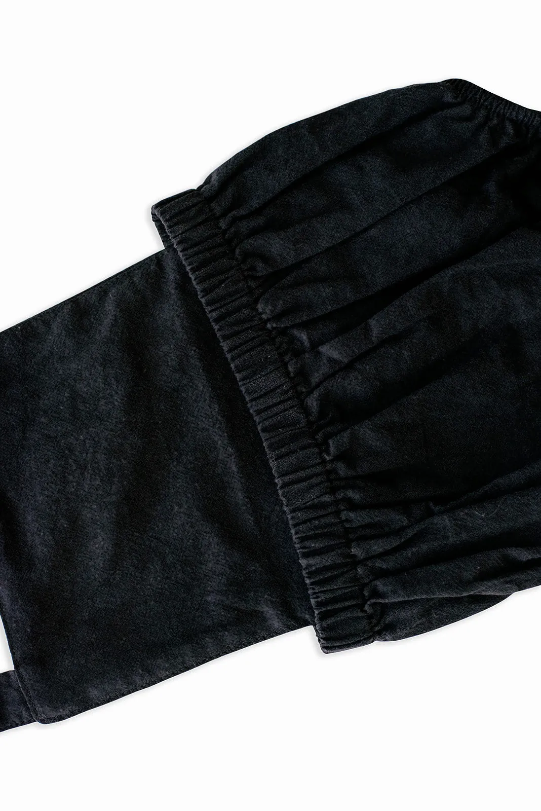 Black Halter Baby Romper by Babe Basics