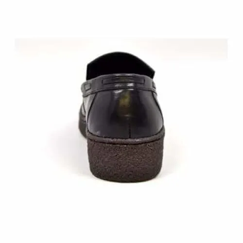 British Walkers Playboy Cruise Men's Black Leather Slip On w Tassle