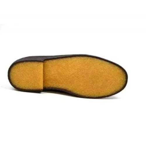 British Walkers Playboy Cruise Men's Black Leather Slip On w Tassle