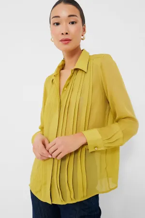 Chartreuse Natalia Blouse