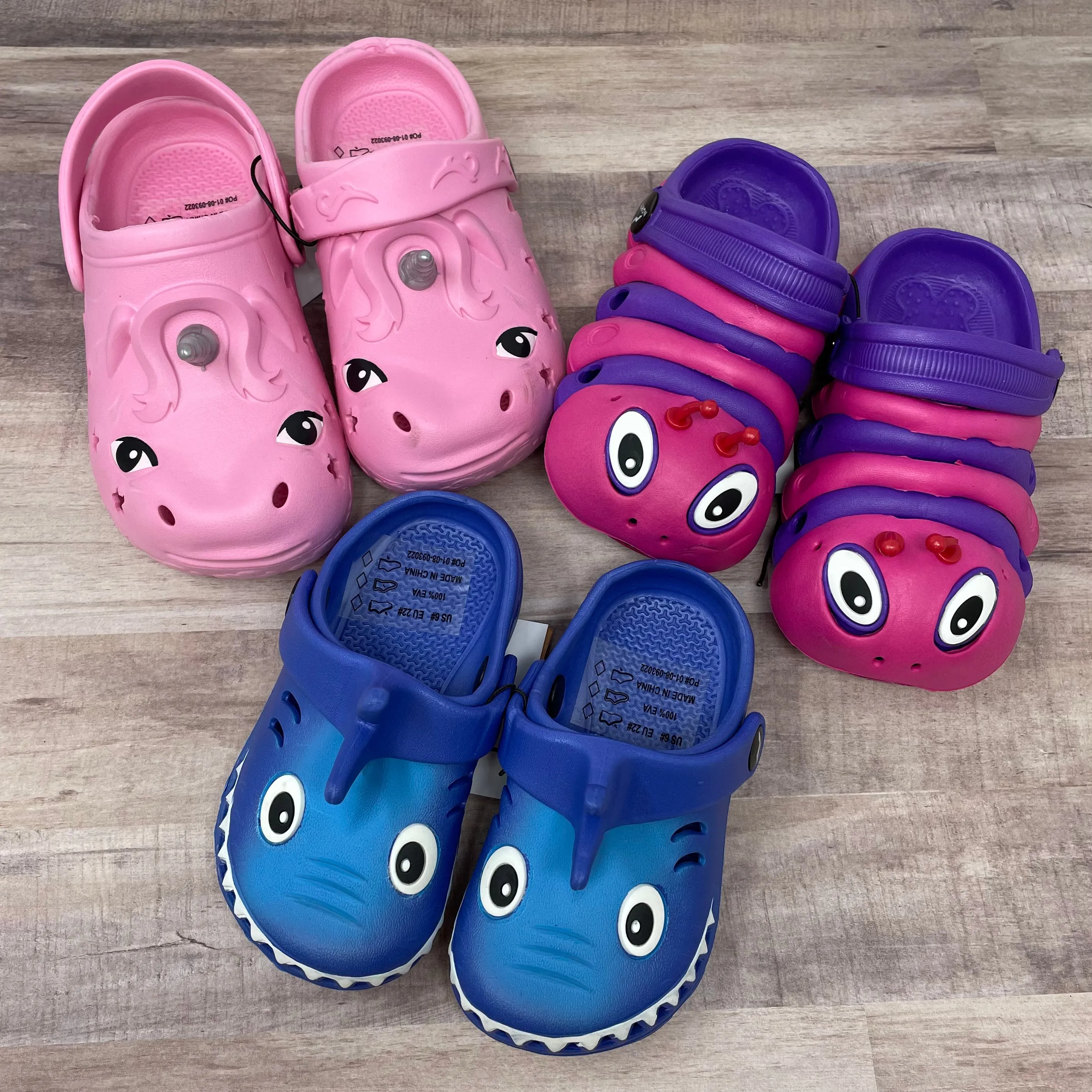 Children's Summer Slip On Clog Shoes