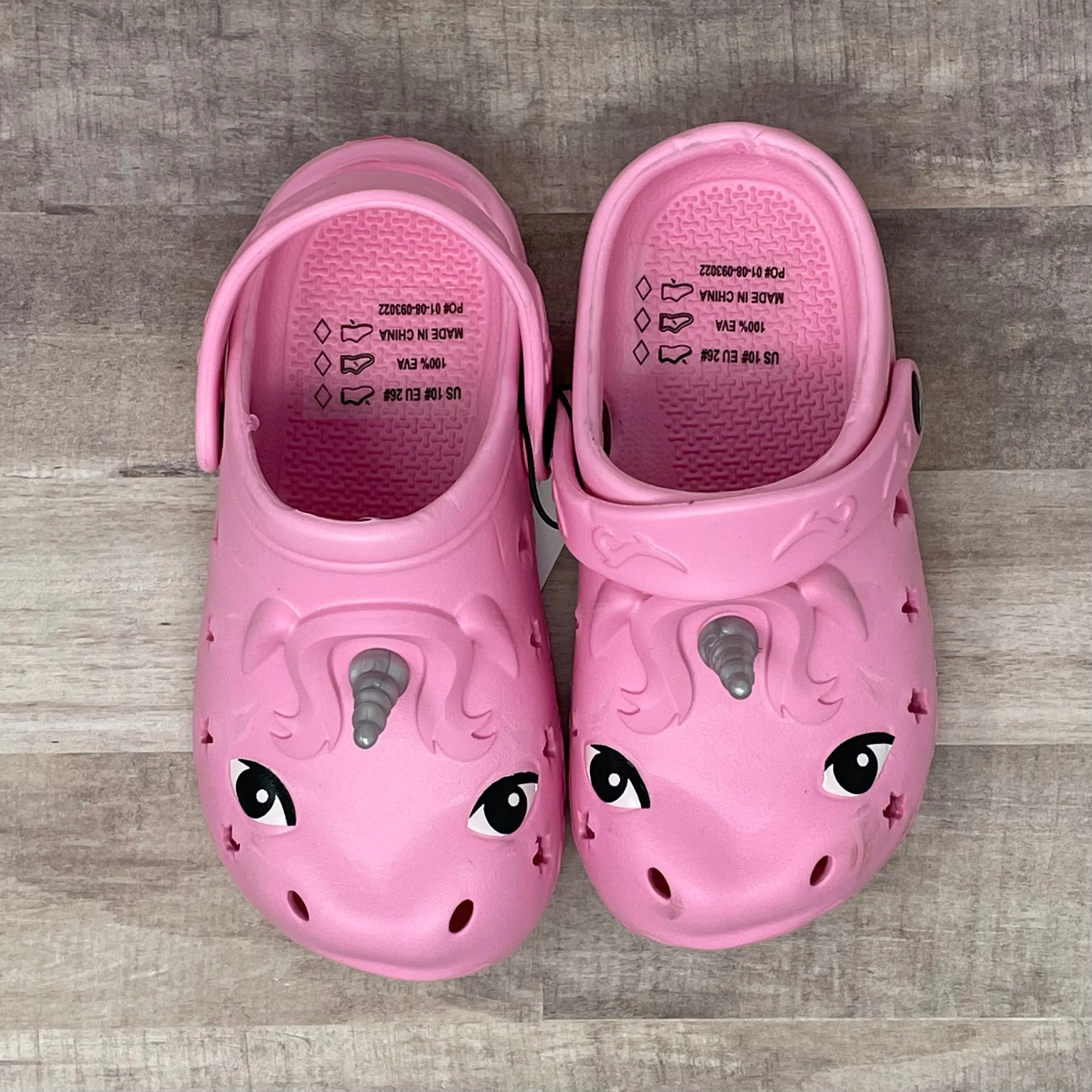 Children's Summer Slip On Clog Shoes