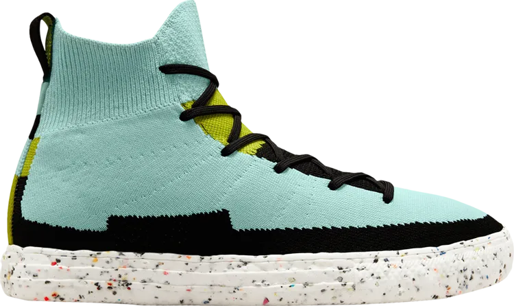 Converse Renew Chuck Taylor All Star Crater Knit High Soft Aloe Sneakers, Green