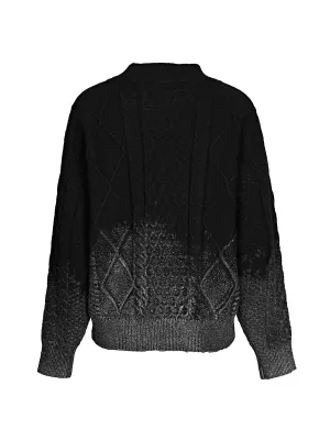 Crochet Dolman Sleeve Loose Sweater