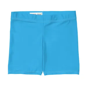 Deep Sky Blue Gym Shorts