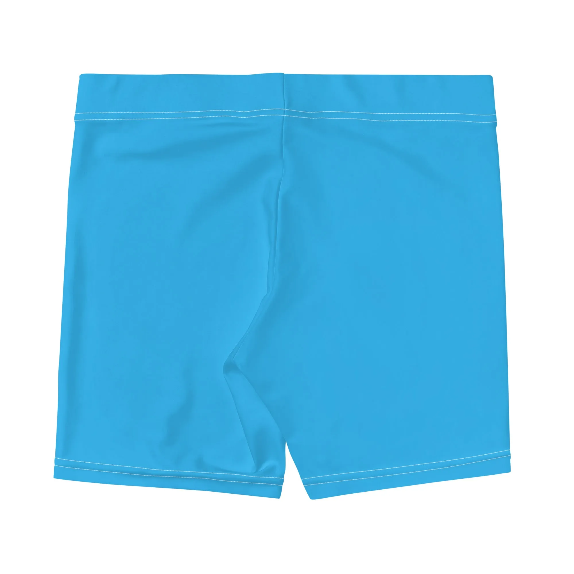 Deep Sky Blue Gym Shorts
