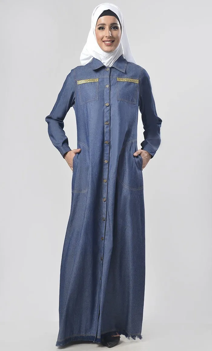 Denim Jacket Style Jilbabs