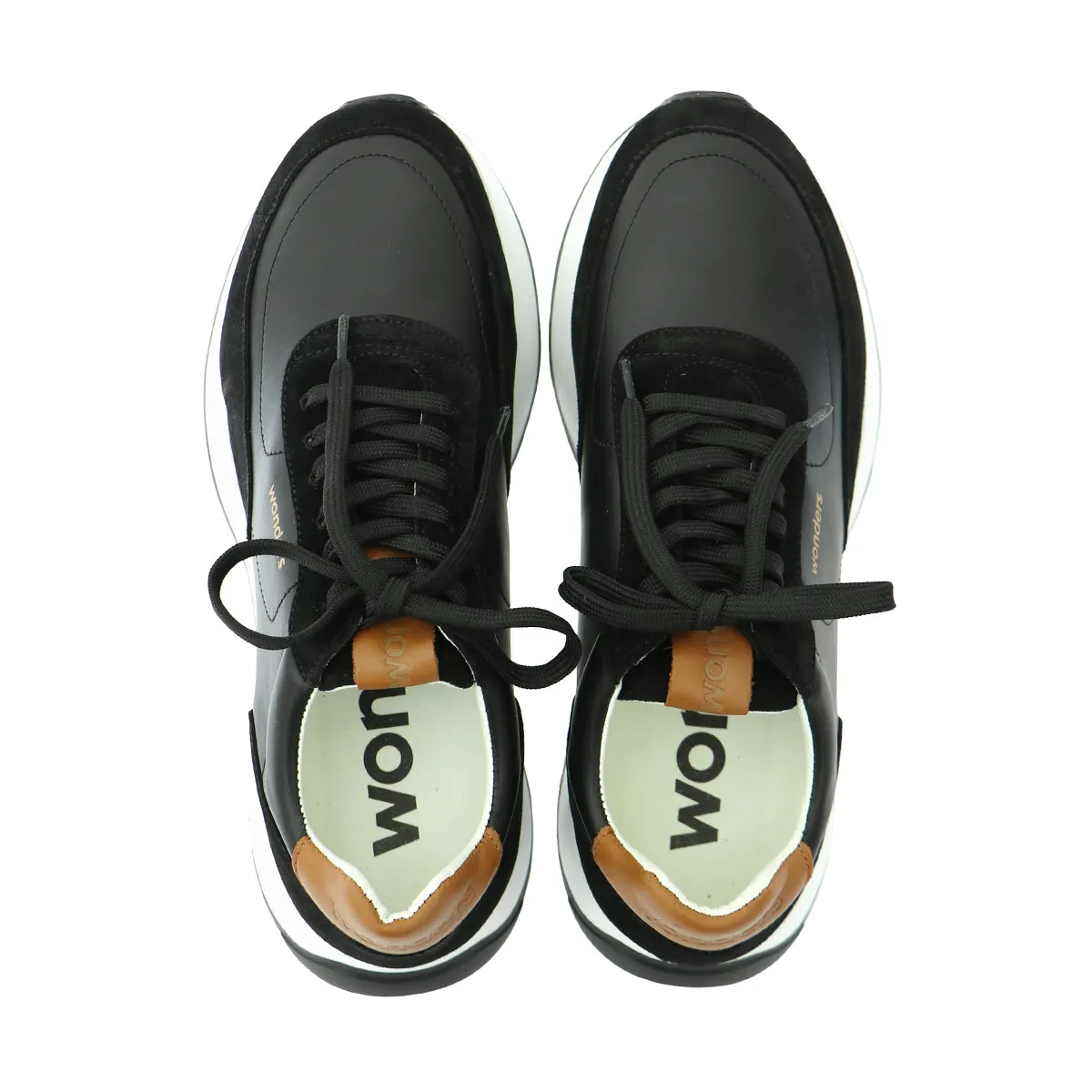 Diego Homme Black Soft Walking Sneakers