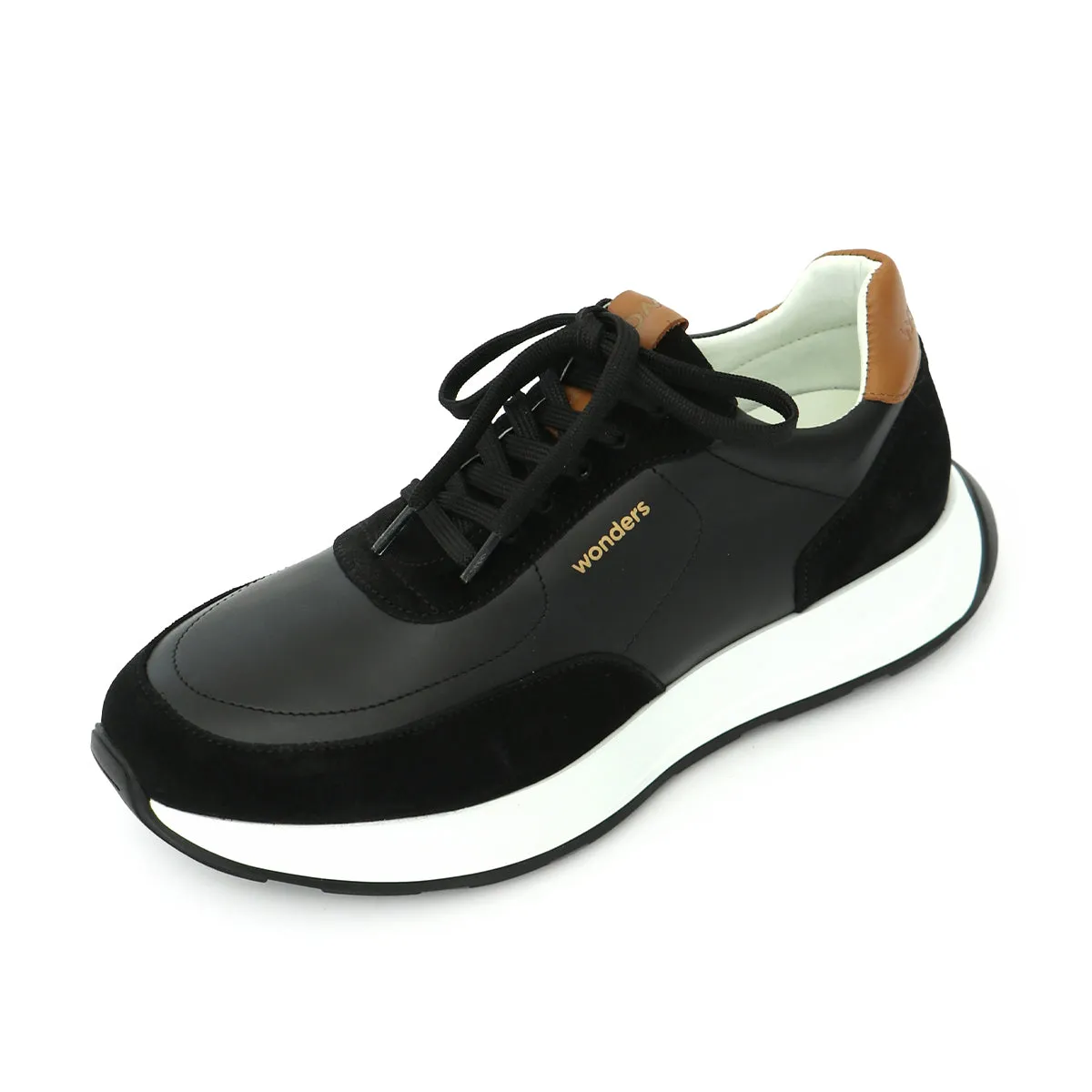 Diego Homme Black Soft Walking Sneakers