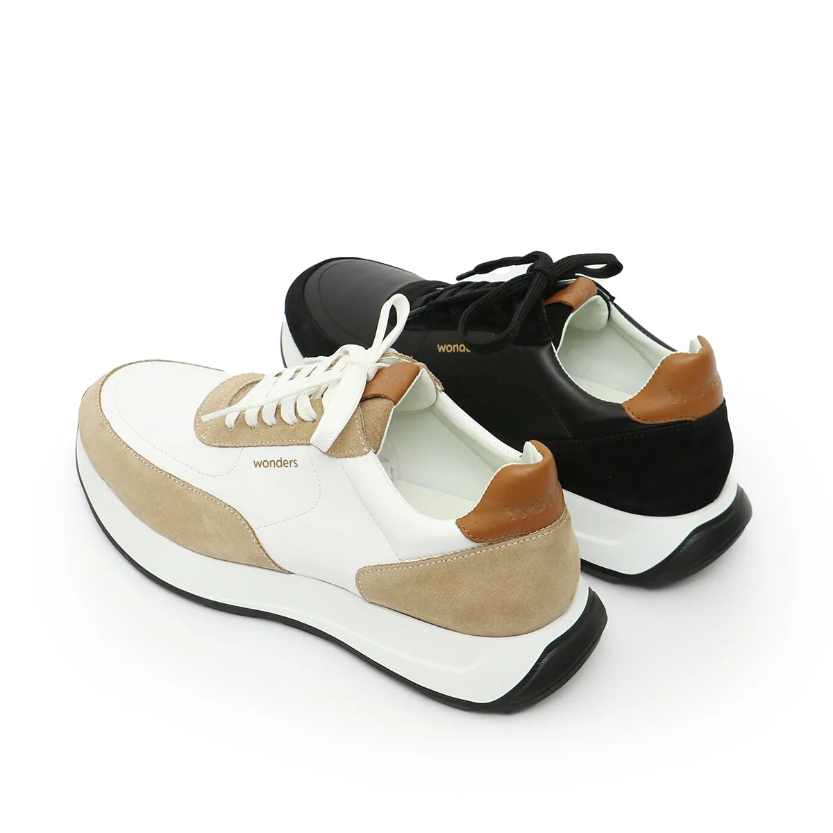 Diego Homme Black Soft Walking Sneakers