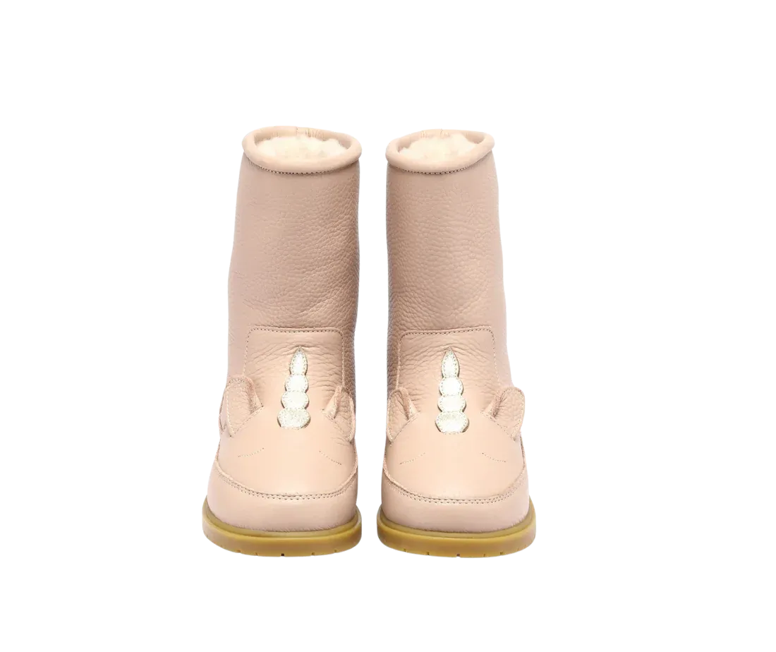 Donsje – Wadudu Boots in Light Rose Unicorn