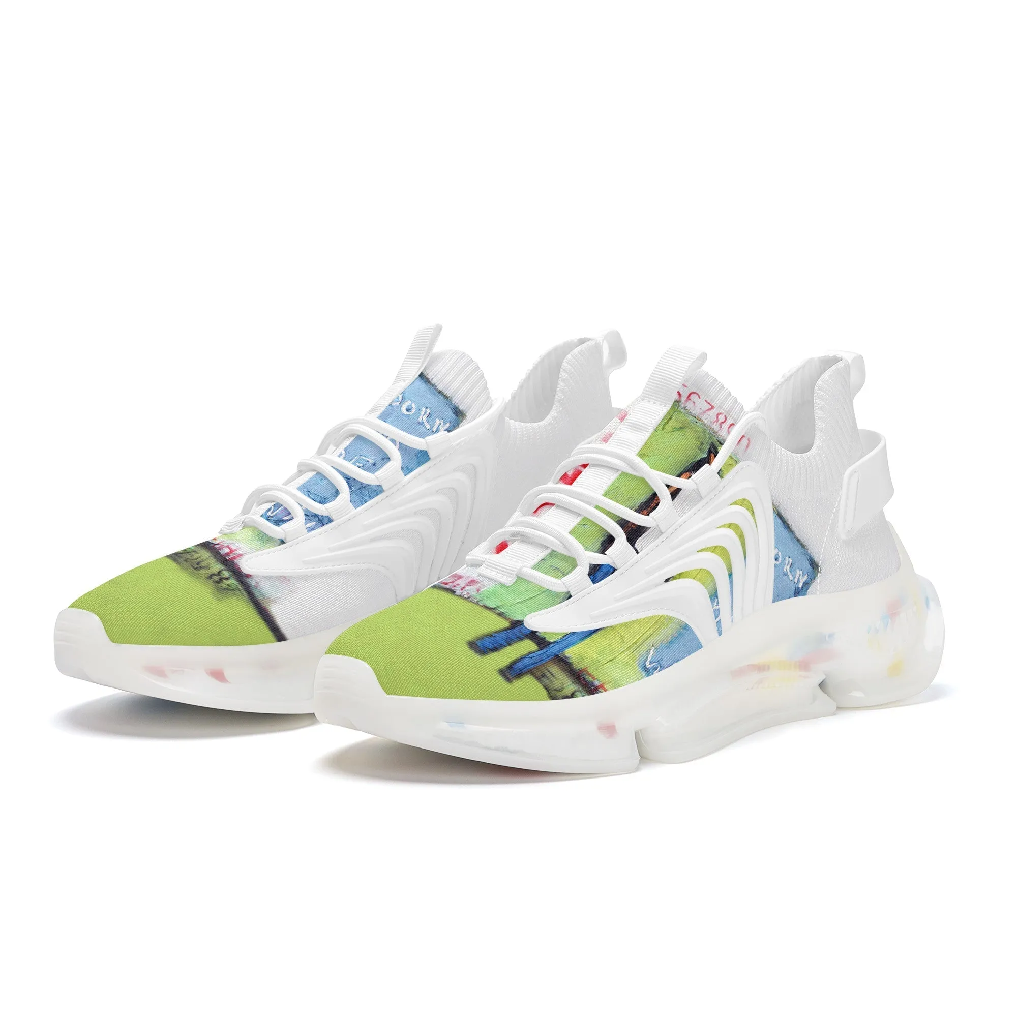 Earth Air Max React Sneakers - White