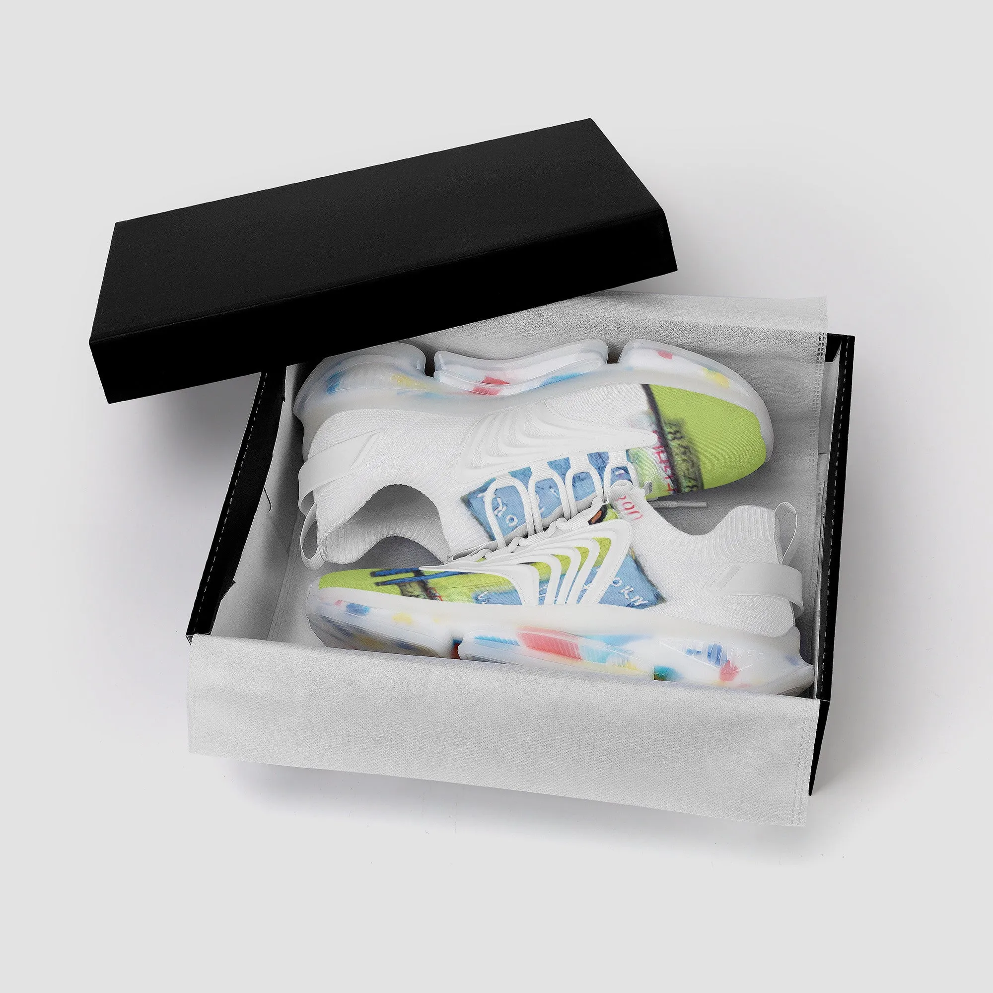 Earth Air Max React Sneakers - White