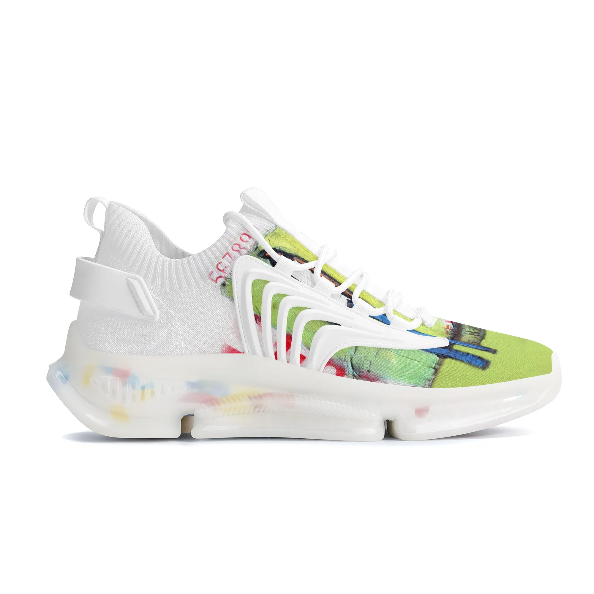 Earth Air Max React Sneakers - White