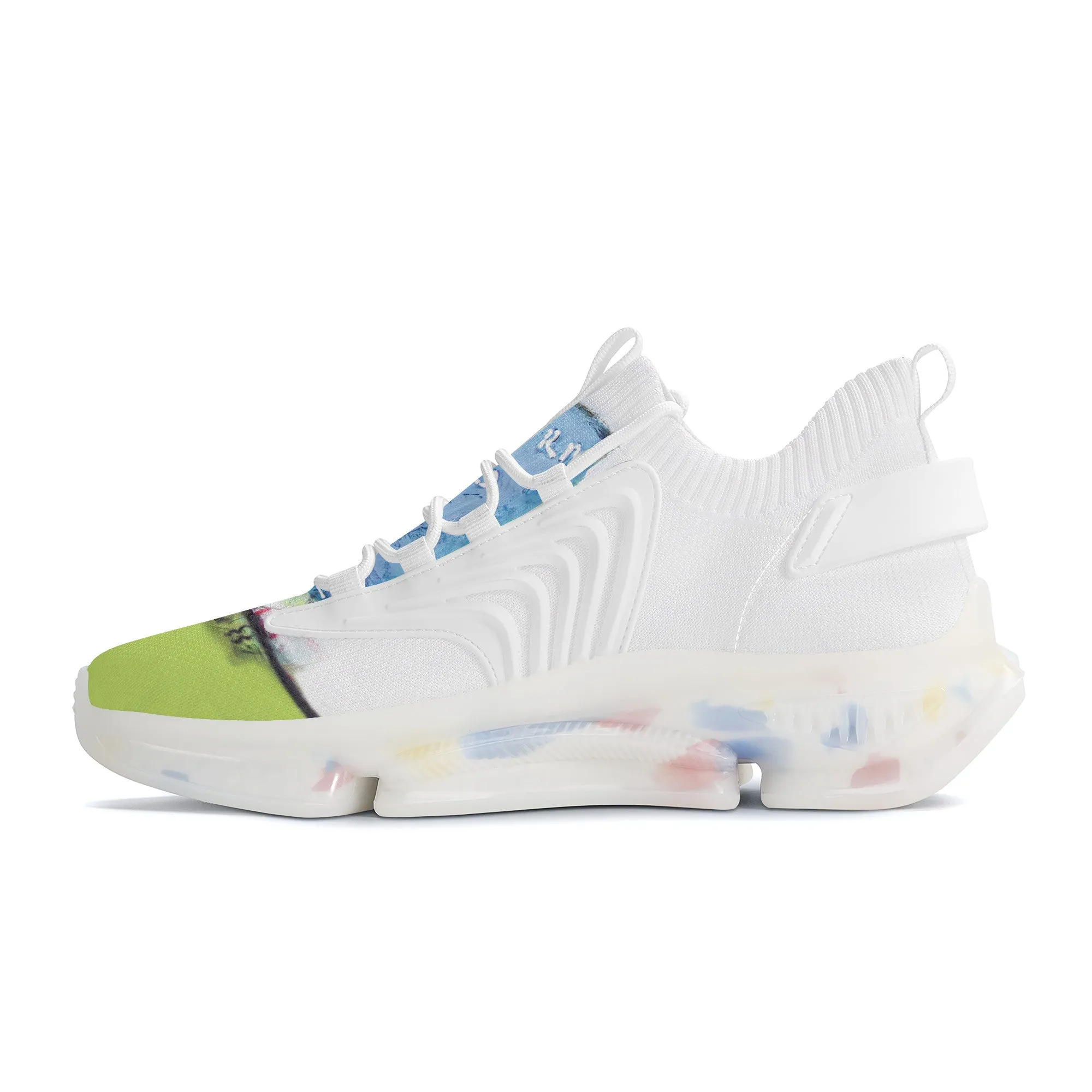 Earth Air Max React Sneakers - White