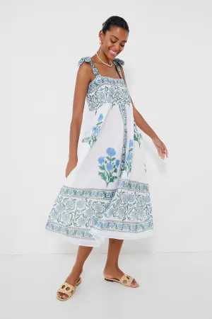 Exclusive Poppy Tie Shoulder Dress
