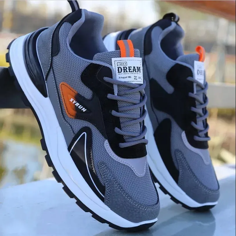Fashion OB Versatile Mesh Anti-Slip Platform Sneakers