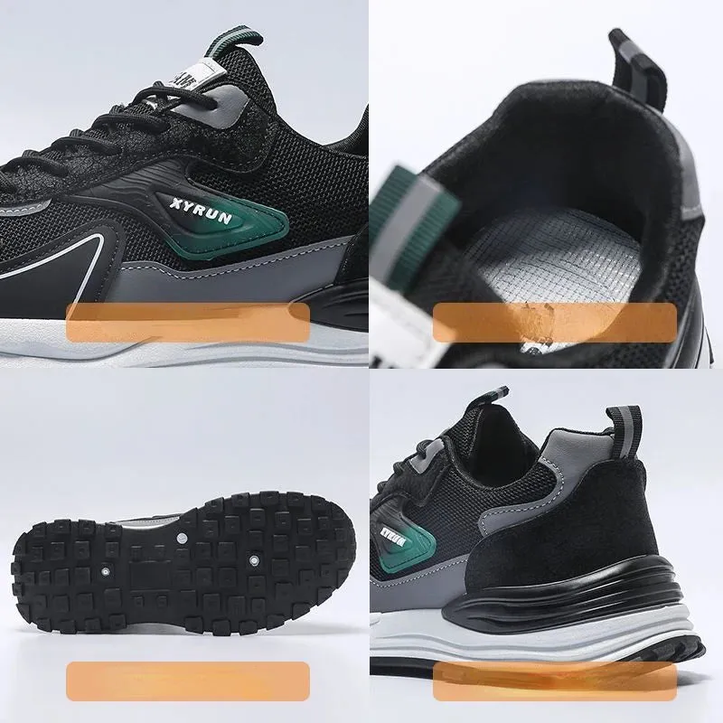 Fashion OB Versatile Mesh Anti-Slip Platform Sneakers