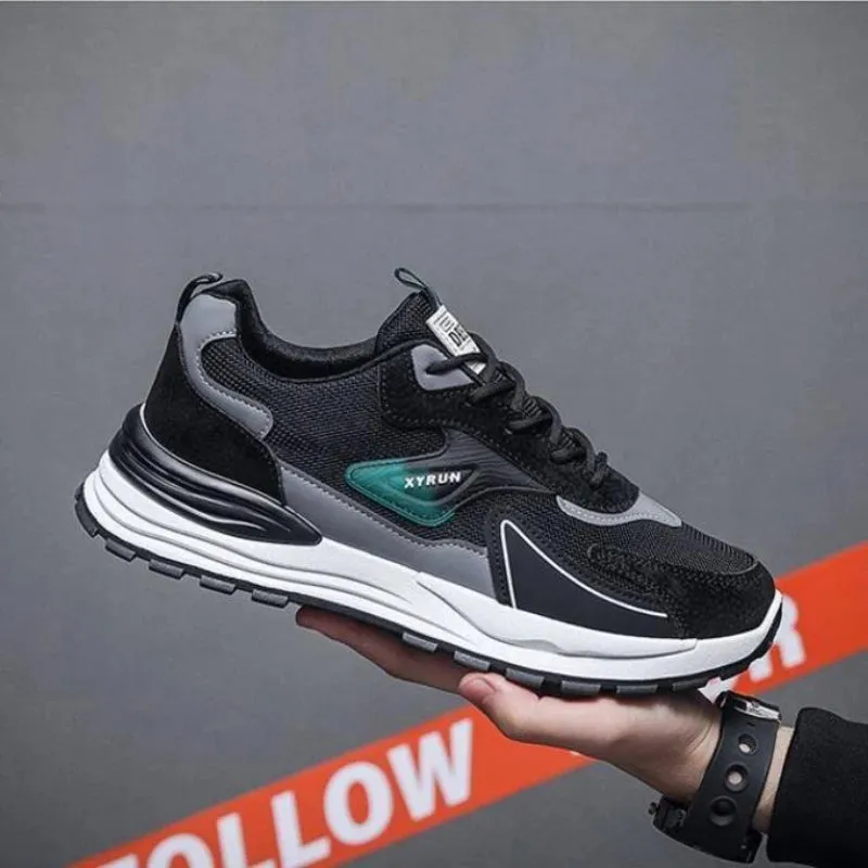 Fashion OB Versatile Mesh Anti-Slip Platform Sneakers