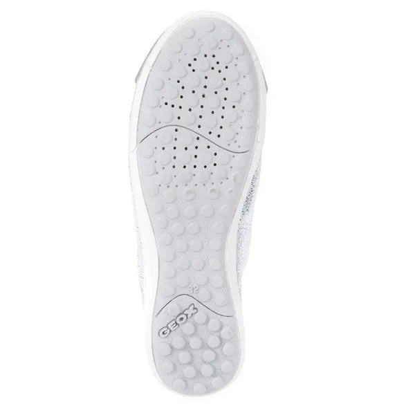 Geox J Piuma Silver BallerinaShoes