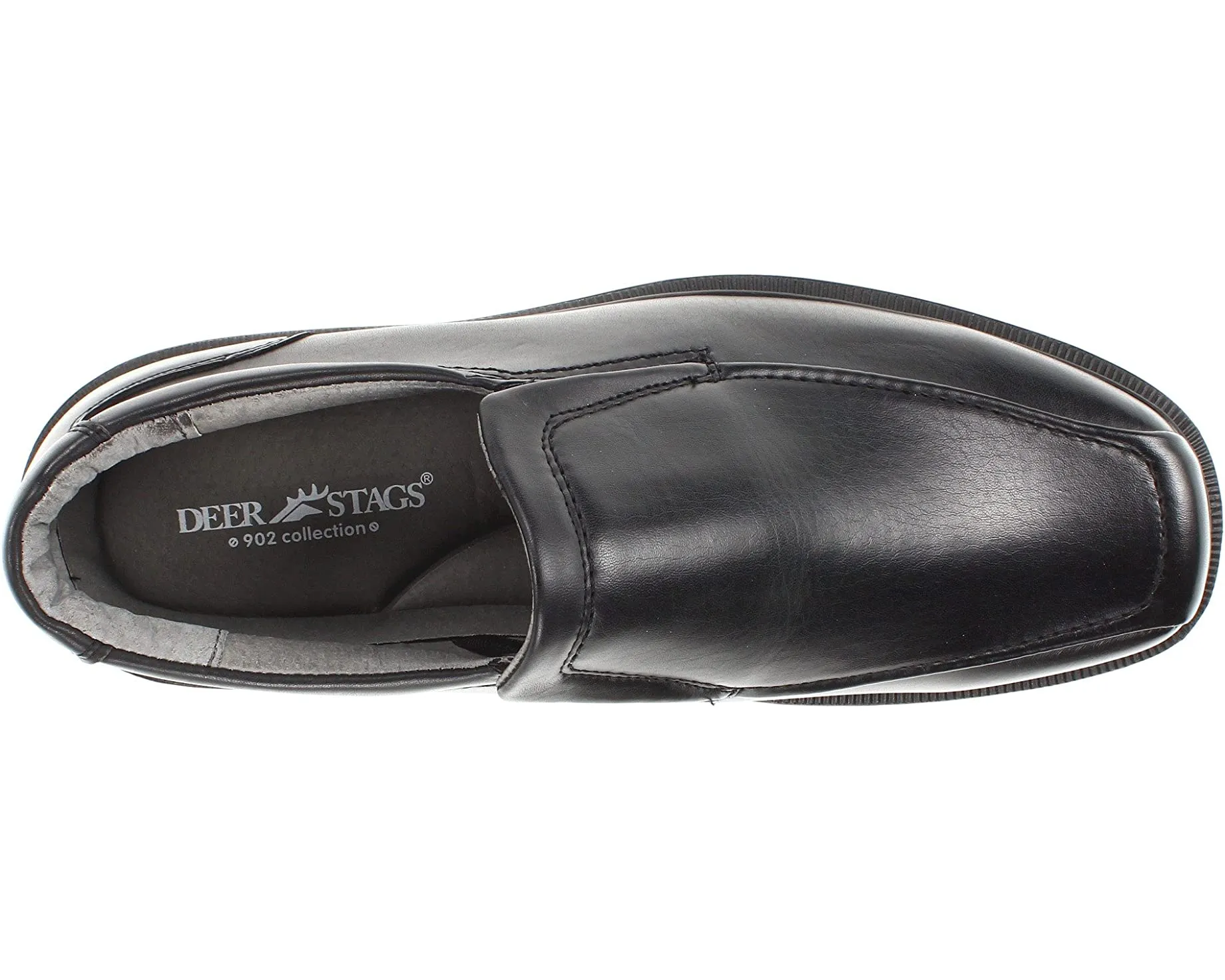 Greenpoint Slip-On Loafer Deer Stags, black