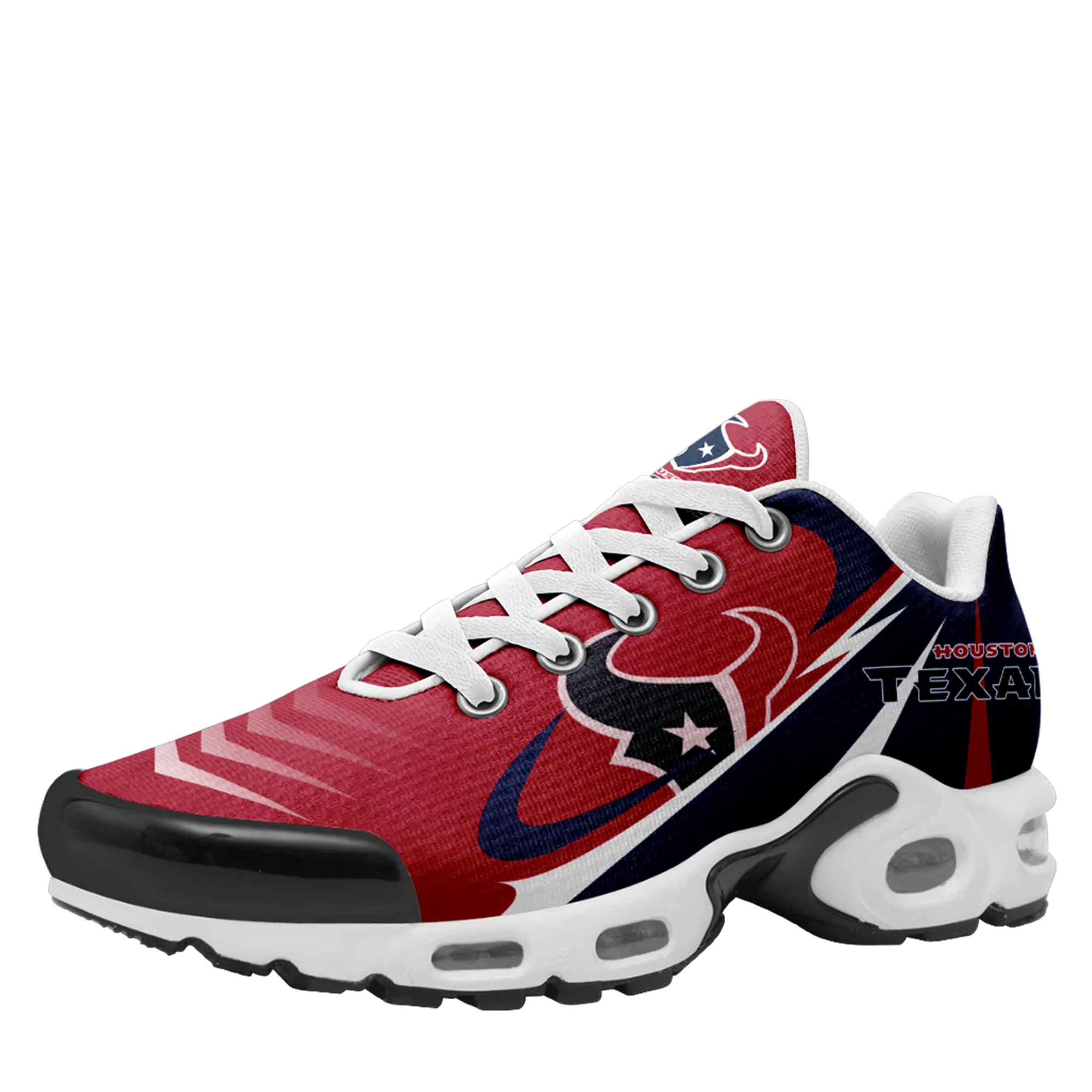 Houston Texans- Fashion Men/Women Sports Shoes Sports Wear Shoes NFL Game Comfortable and Breathable