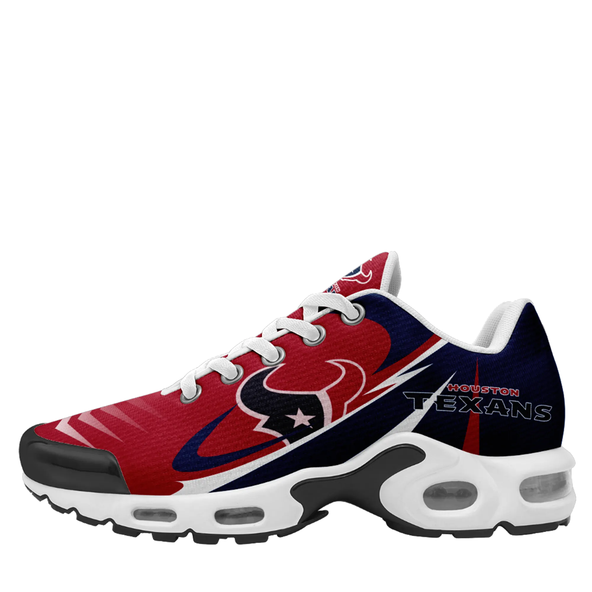 Houston Texans- Fashion Men/Women Sports Shoes Sports Wear Shoes NFL Game Comfortable and Breathable