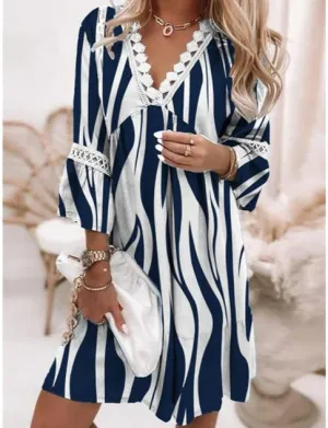 Ivyshape | Boho Casual Dress for Women