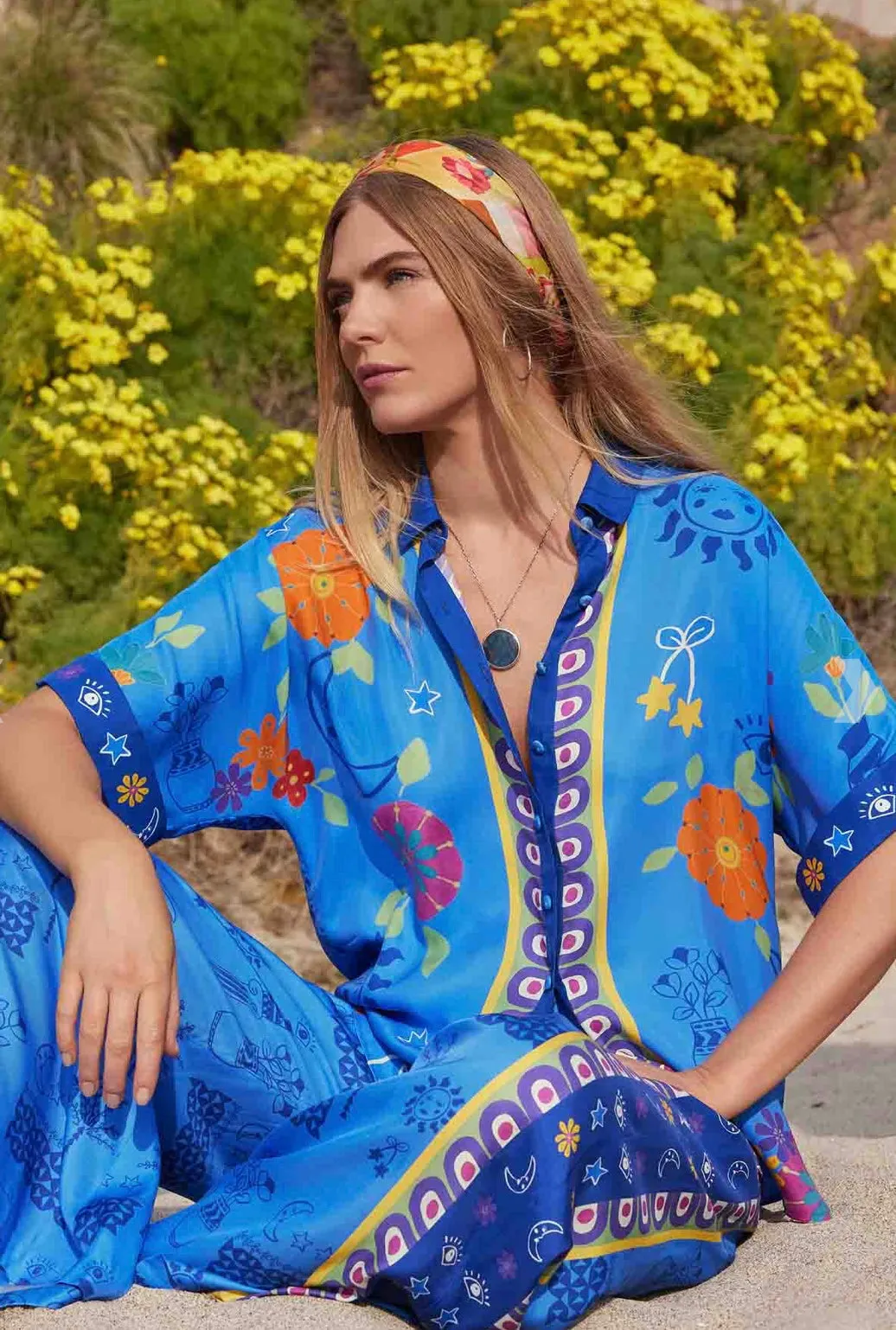 Johnny Was Fernanda Button Down Shirt - Niccola