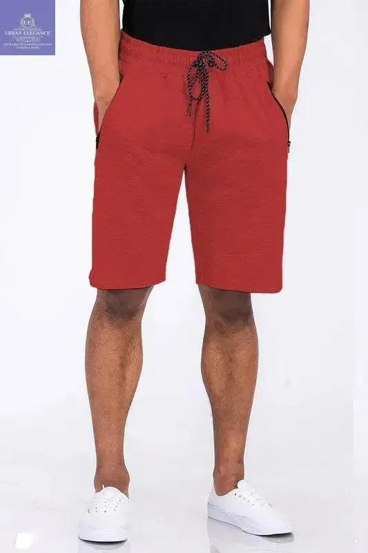 Men's Cotton Blend Athletic Lounge Shorts