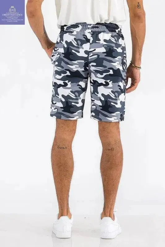 Men's Cotton Blend Athletic Lounge Shorts