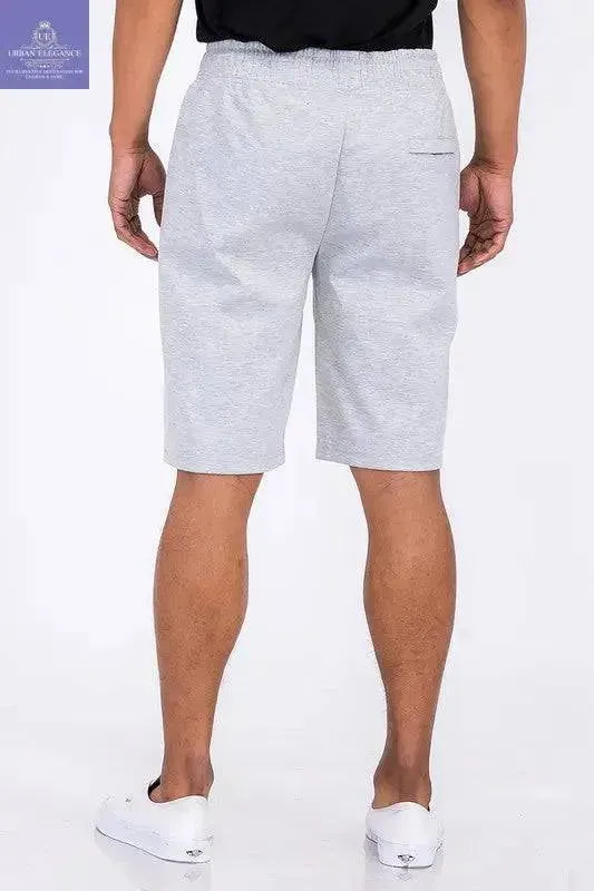 Men's Cotton Blend Athletic Lounge Shorts