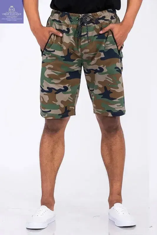Men's Cotton Blend Athletic Lounge Shorts