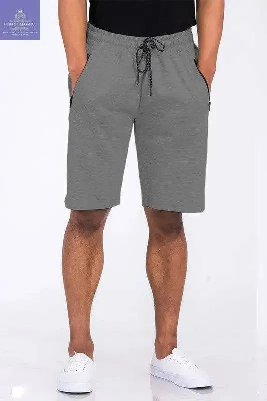 Men's Cotton Blend Athletic Lounge Shorts