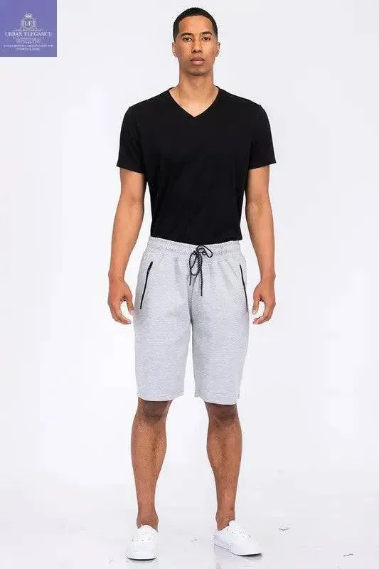 Men's Cotton Blend Athletic Lounge Shorts