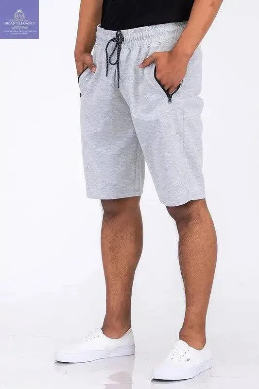 Men's Cotton Blend Athletic Lounge Shorts