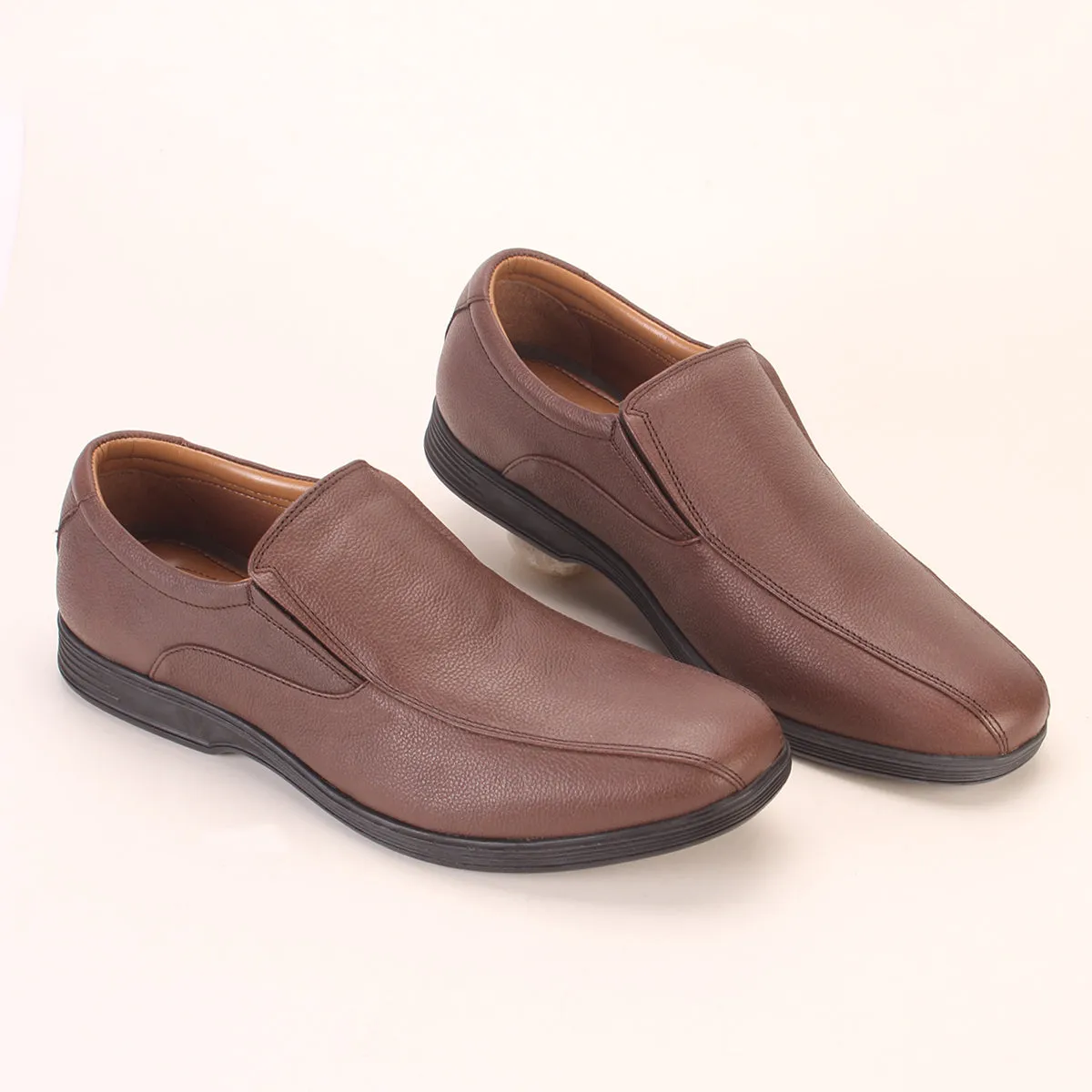 Mens "MANDY" Leather Formal Slip-on Dress Shoes
