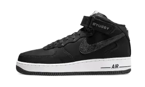 Nike Air Force 1 Mid Stussy All Black