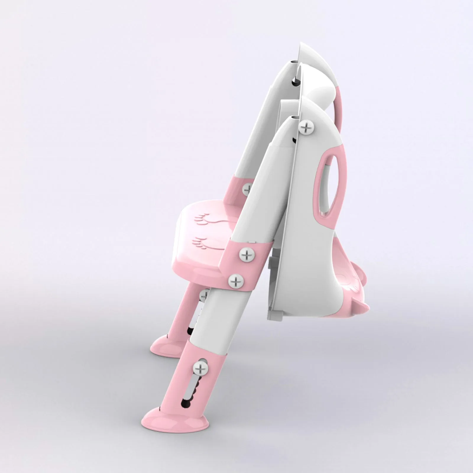 Pink 8838 Potty Training Seat with Ladder