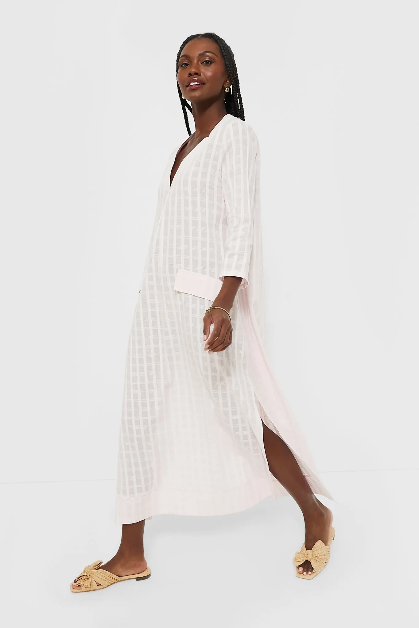 Pink Carolina Caftan