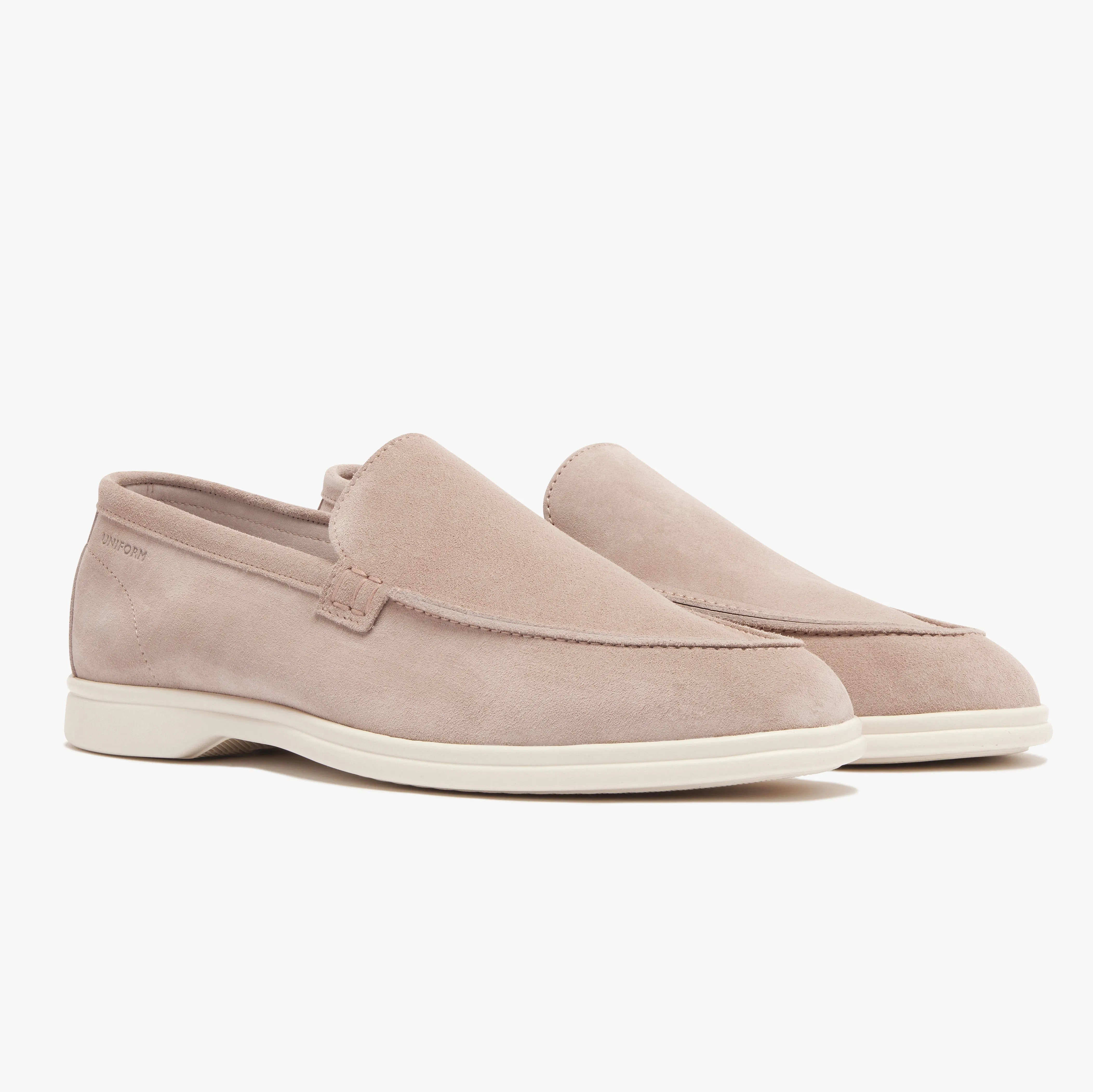 Relaxed Loafer Blush Suede Mens