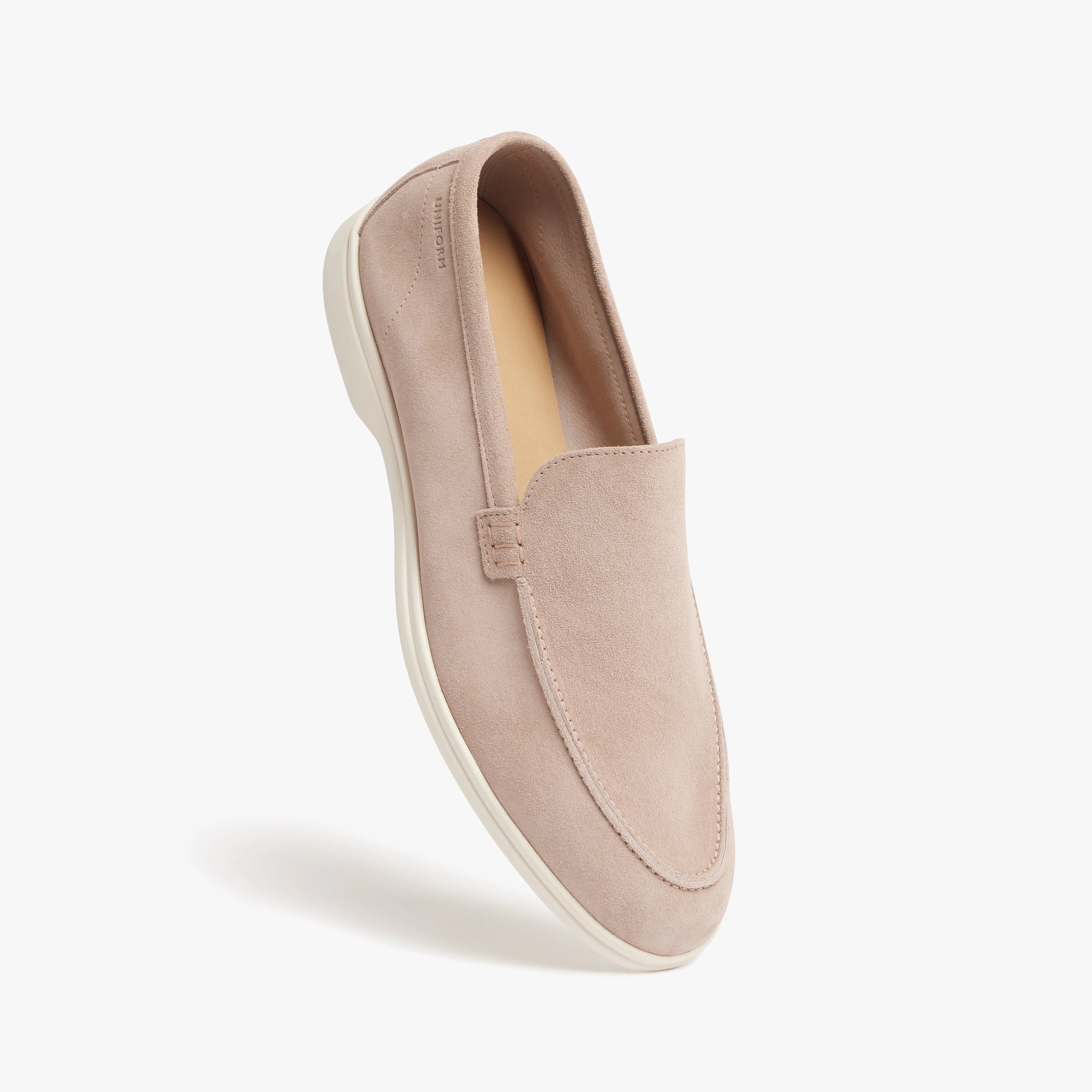 Relaxed Loafer Blush Suede Mens