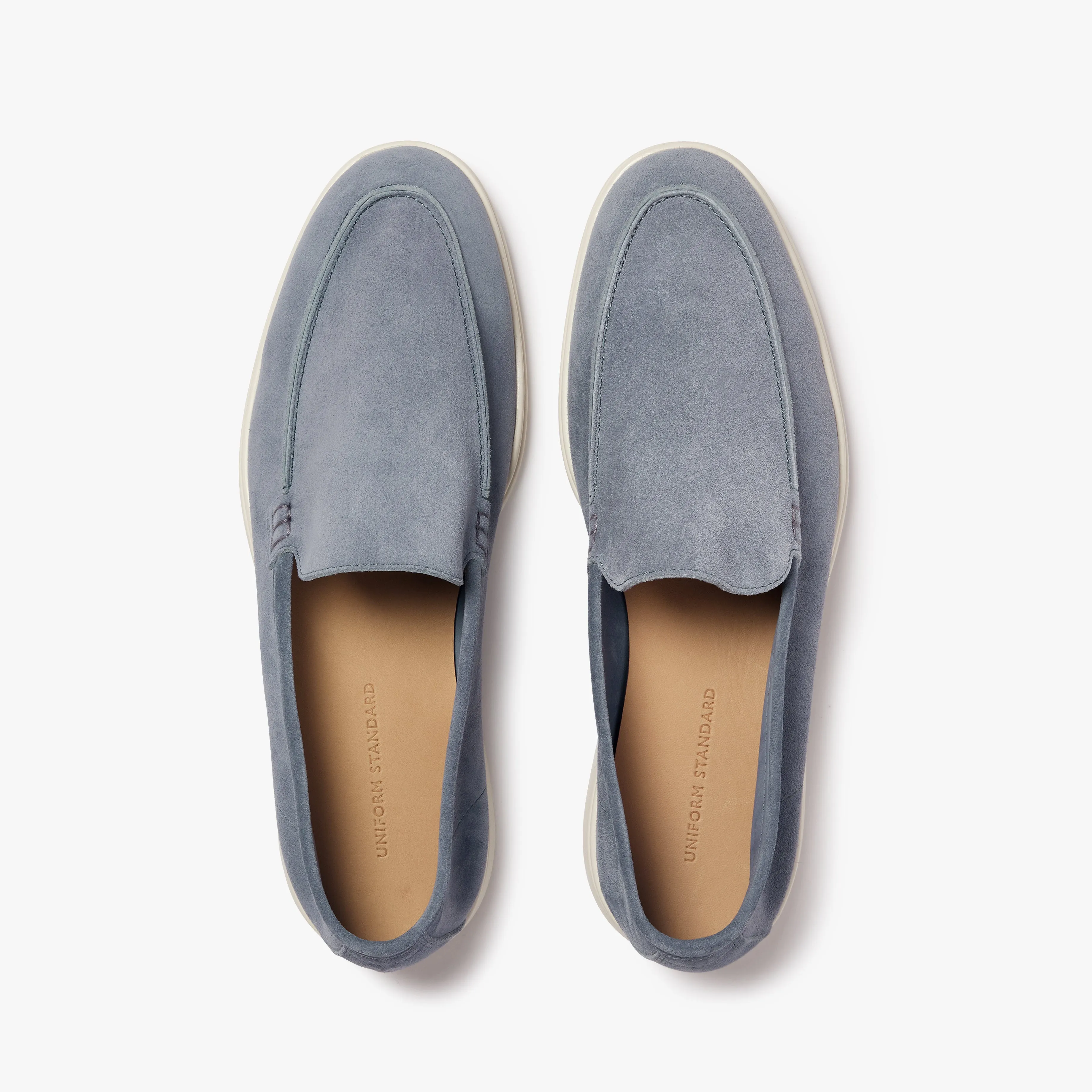 Relaxed Loafer Ocean Suede Mens