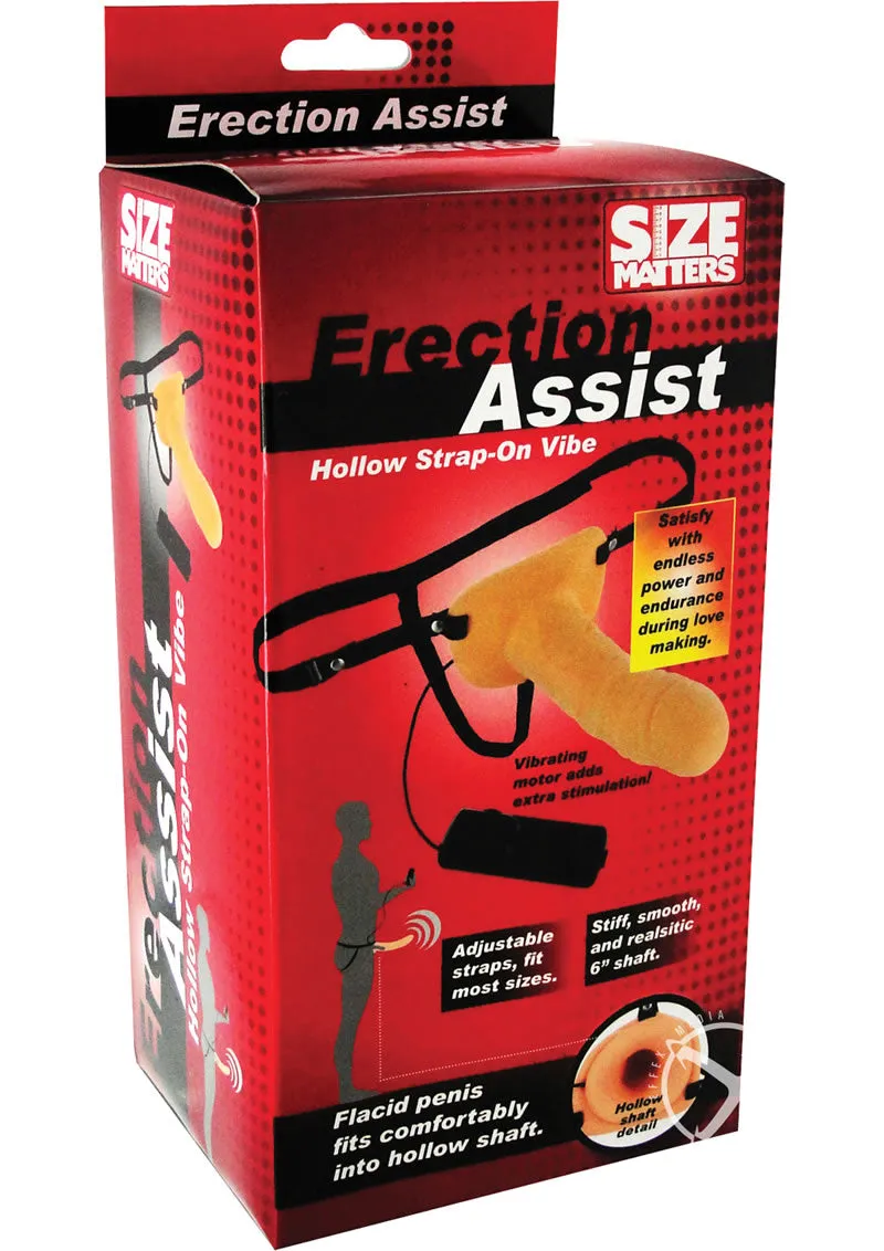 Size Matters Erection Assist Hollow Strap-On Vibe