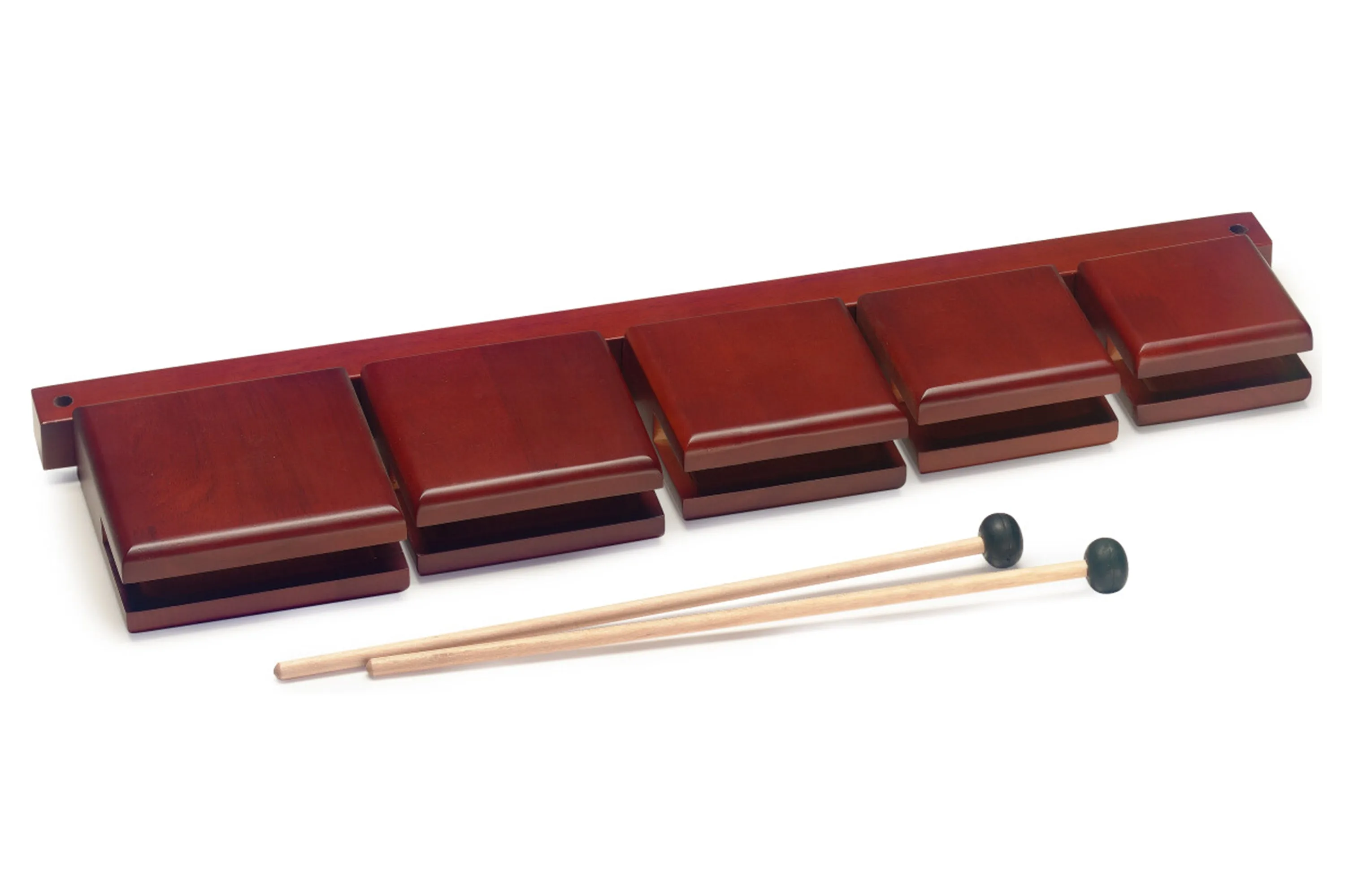 Stagg WB-SET 5B Wooden Temple Block Set - 5 Pieces