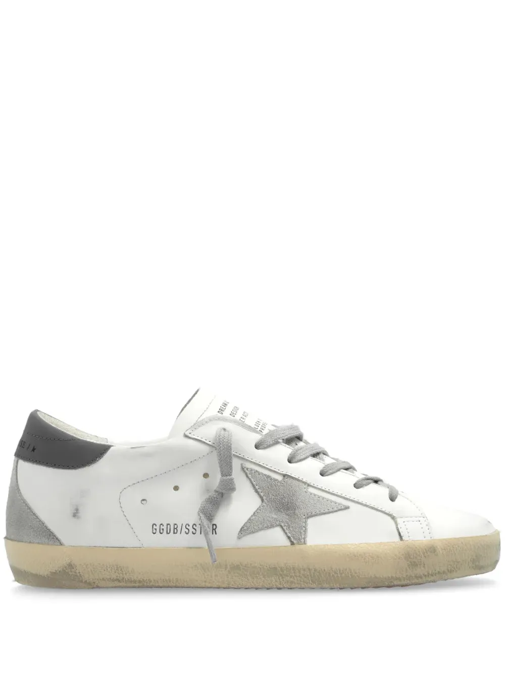 Super-Star in White/Ice/Dark Gray