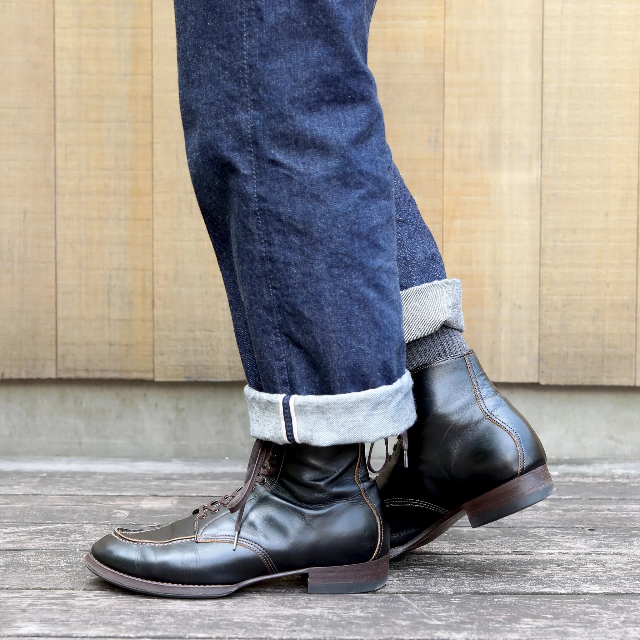 The 2 Monkeys Sportif(スポルティフ)Black Calf【TM72924】