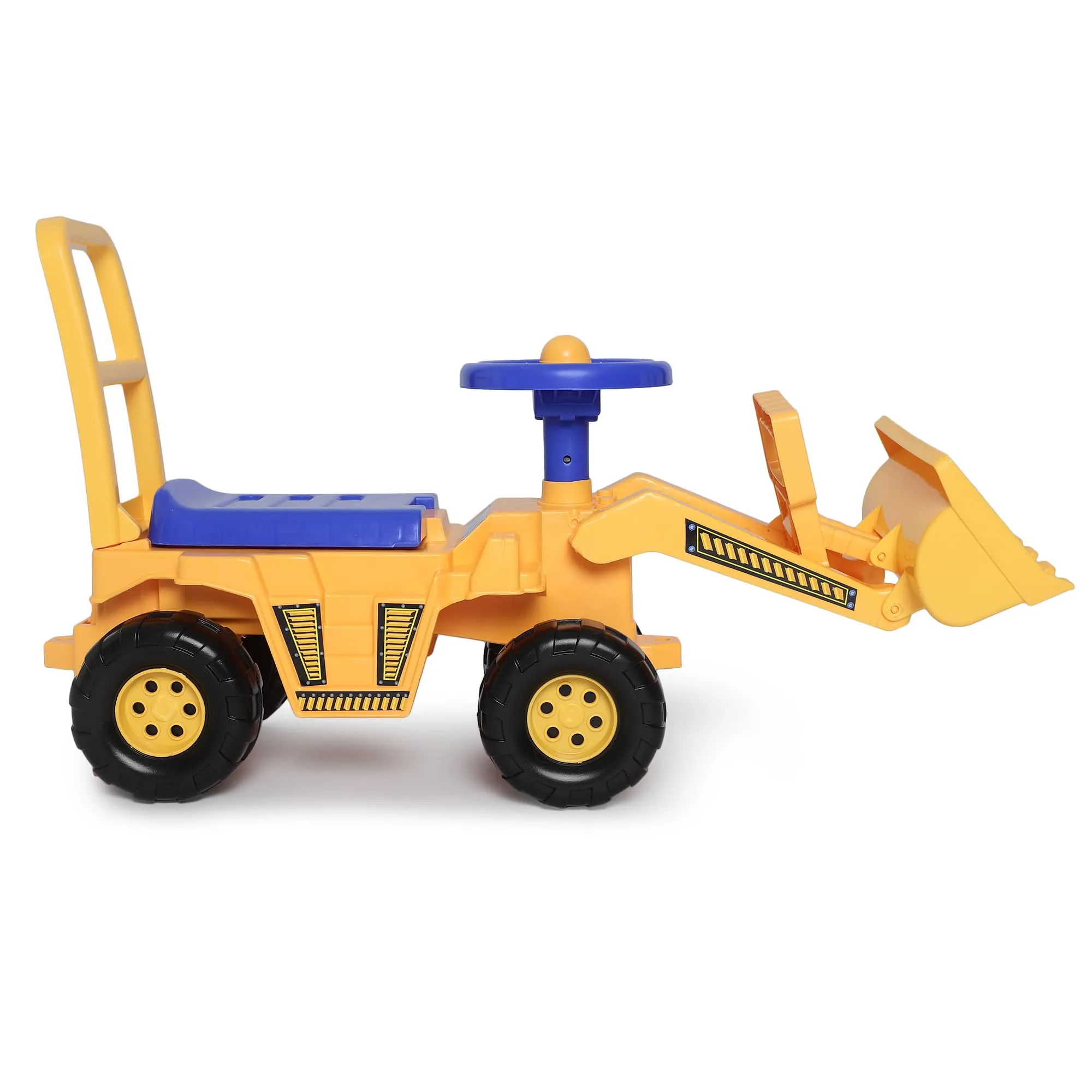 Toyzone Mini Bulldozer-50803 | Baby Car | Kids Car | Toy Car| Push Car| Storage Seat | Swing Car| Ride on Car with Horn